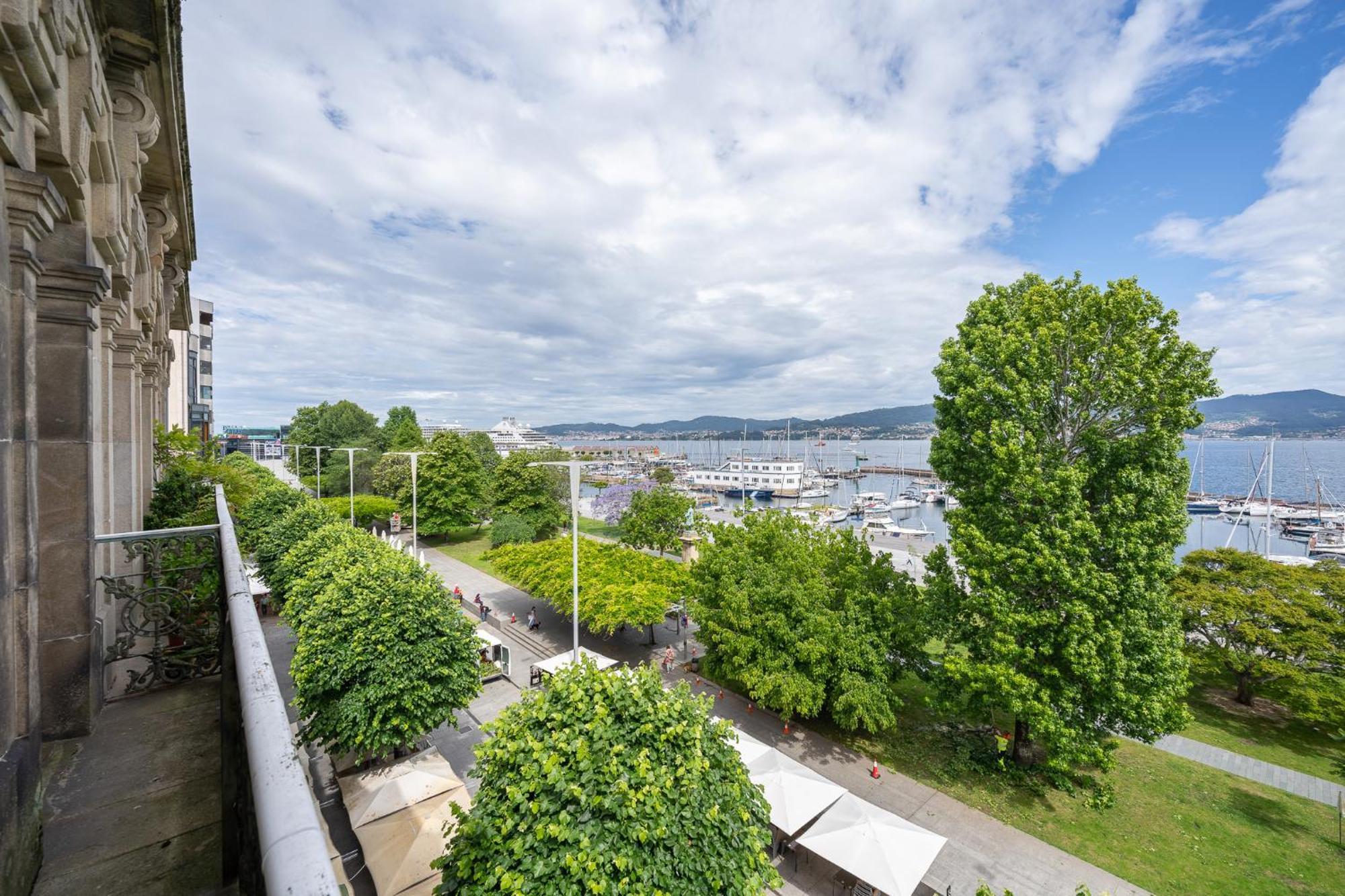 Ferienwohnung Vistas Al Nautico Y Paseo Maritimo De Vigo Exterior foto